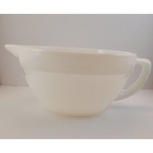 Vintage Fire King Milk Glass Mixing Bowl